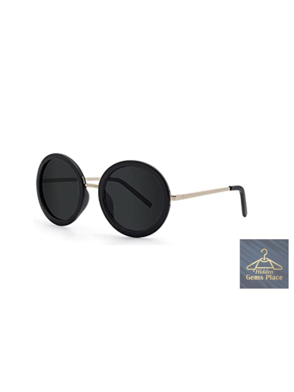 Polarized Retro Round Sunglasses Women Oversized UV400